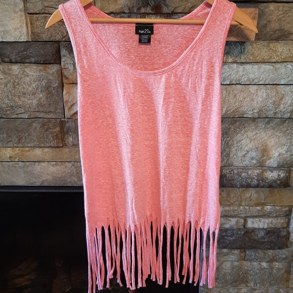 Rue21 fringe top - 🛒 Bundle Deal - 3 Listings for $18